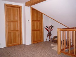 masivní interiérové dveře - borovice