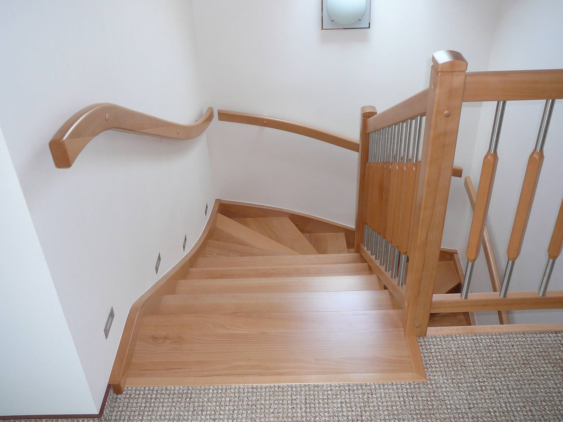 Zábradlí nerezové, a jeho kombinace